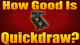 How Good Is Quickdraw  (Black Ops 3 Attachment Stats and Analysis)