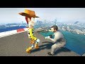 Gta 5 water ragdolls woody jumpsfails ep4 euphoria physics funny  moments