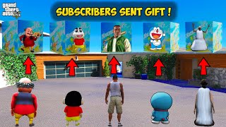 Franklin Unboxing Subscribers Summer Special Gift's in GTA 5