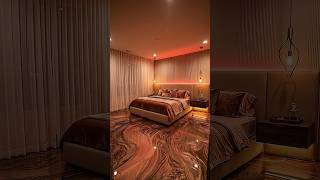 Luxury Epoxy Marble Bedroom Floor ✨ Most Satisfying Interior Design