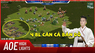AoE Highlight | 4 BL đều chém chém nát team BiBi Club
