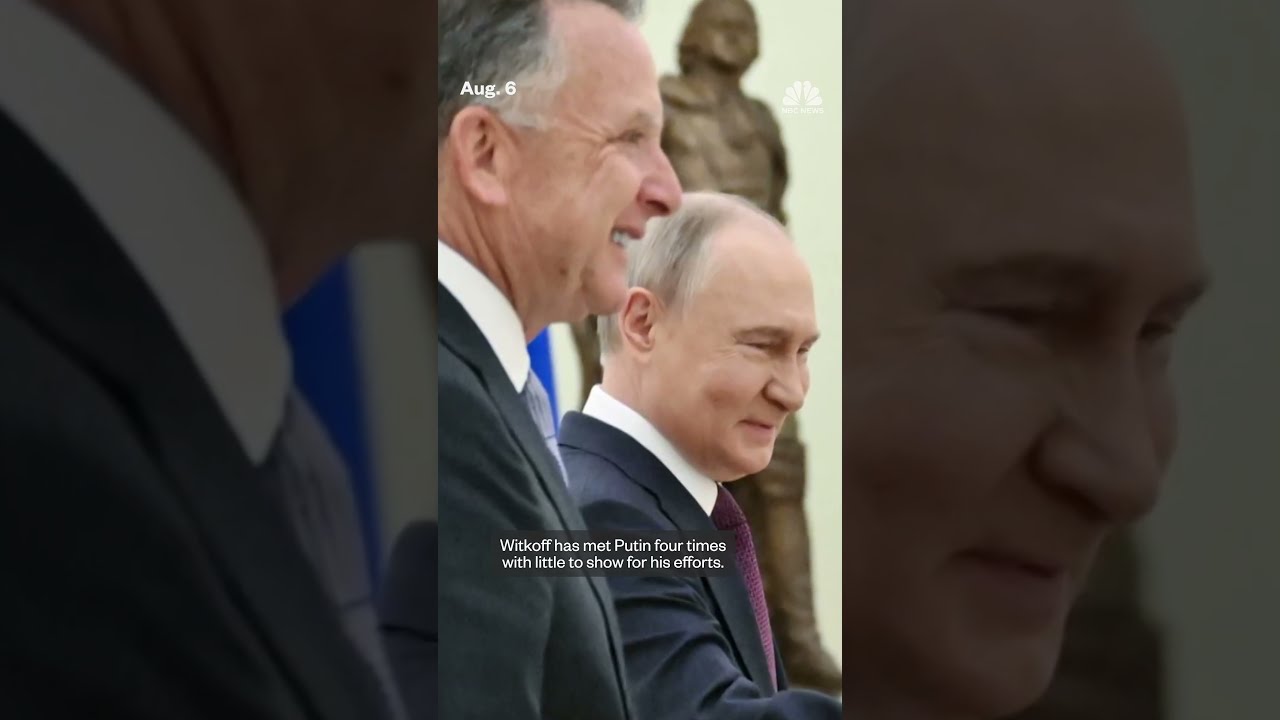 U S Special Envoy Steve Witkoff Meets With Russia President Putin In Moscow