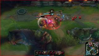 Zed 3v1 outplay