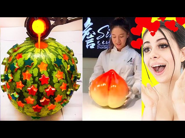 Oddly SATISFYING Video Compilation - ASMR , Slime Pressing and more! class=