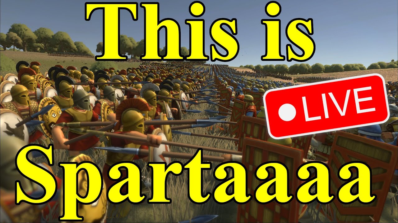 🔴LIVE - Total War Style RTS "Strategos"