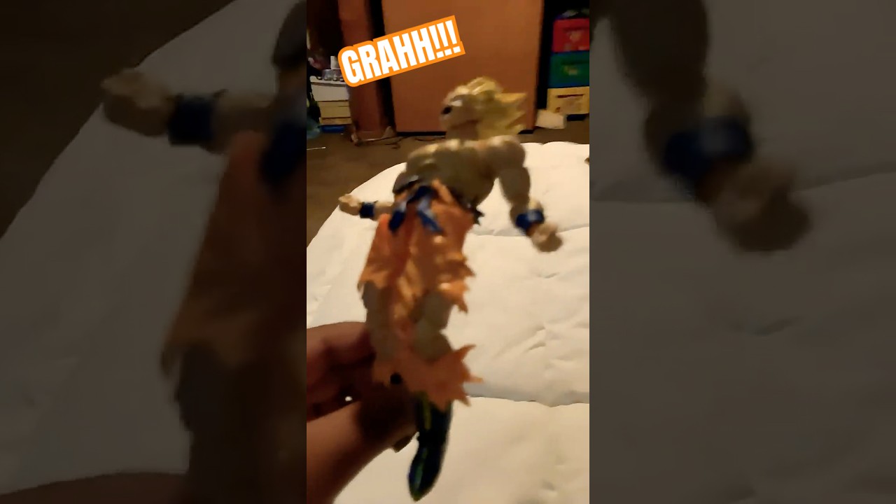Posing goku but 1 minuet vers (sorry if my camera looks like a wired potato)