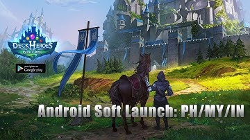 Deck Heroes: Puzzle RPG - Android Gameplay First Look
