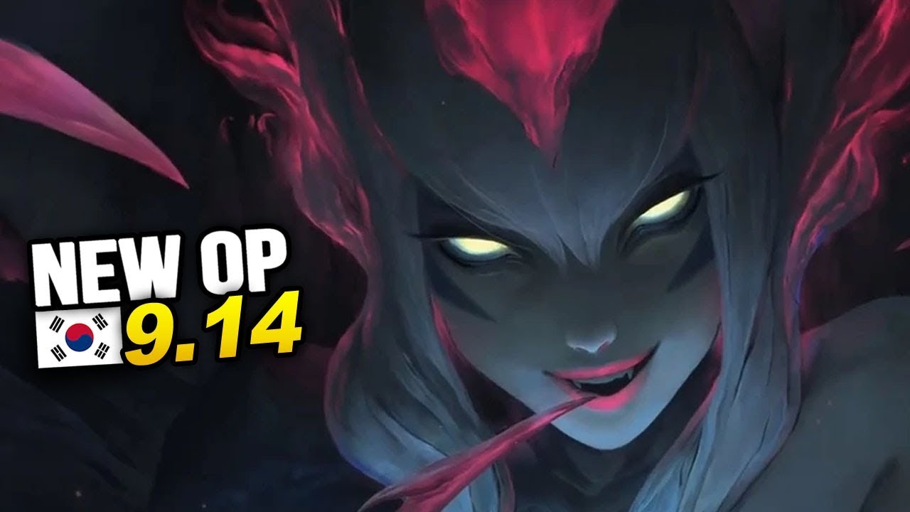 7 New OP Builds and Champs in Korea Patch 9.14 SEASON 9 (League of Legends)