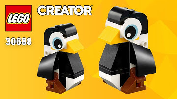 LEGO Penguin (30688) from Creator 3in1 Tropical Toucan | Alternate Building Instructions | TBB