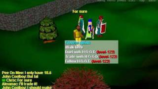 Runescape classic bug