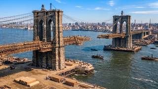 Before Automation: How America Built the Brooklyn Bridge