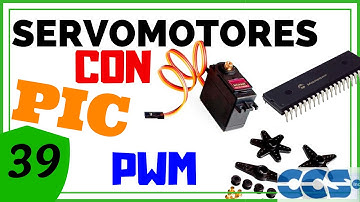 SERVOMOTOR CON PIC ➡️ Cómo Controlarlo usando PWM 😎  (CCS C) # 039