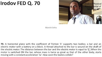 Irodov FED Q.70 for IIT & NEET