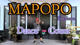 Mapopo Line Dance U0026 Count choreographed By Caecilia M Fatrun