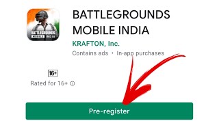 Battlegrounds mobile india pre-registration : Pubg mobile india