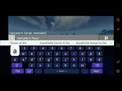 How to Use The Group Plugin [PocketChunk]