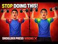 Stop Doing This Shoulder Press Wrong #memon ai video creator
