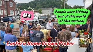 Bidding prices were wild at this auction! | I still found some good Items to sell | auction day!