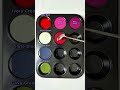 Creating 8 Stunning Colors Using Only Ruby Red, Ivory Cream, Slate Blue and Olive Green #colormixing