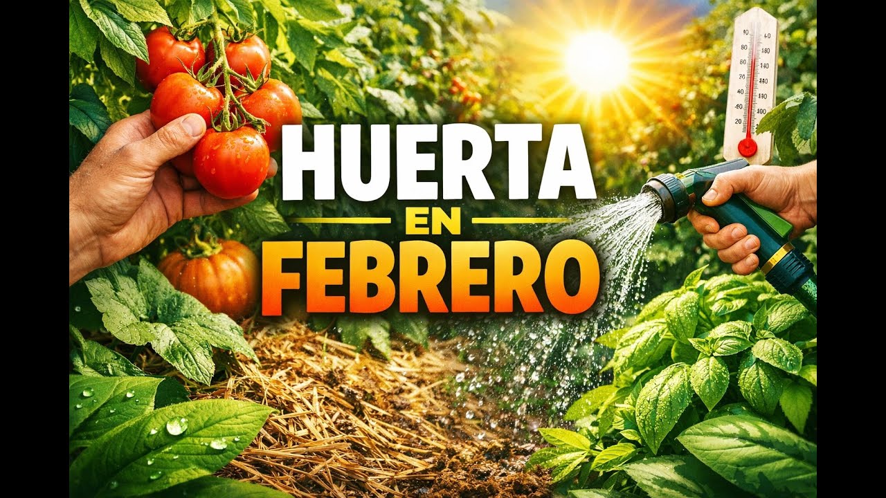 HUERTA en FEBRERO Que sembrar Que Hacer