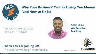 Webinar: why your business??? tech is losing you money (and how to fix
it)