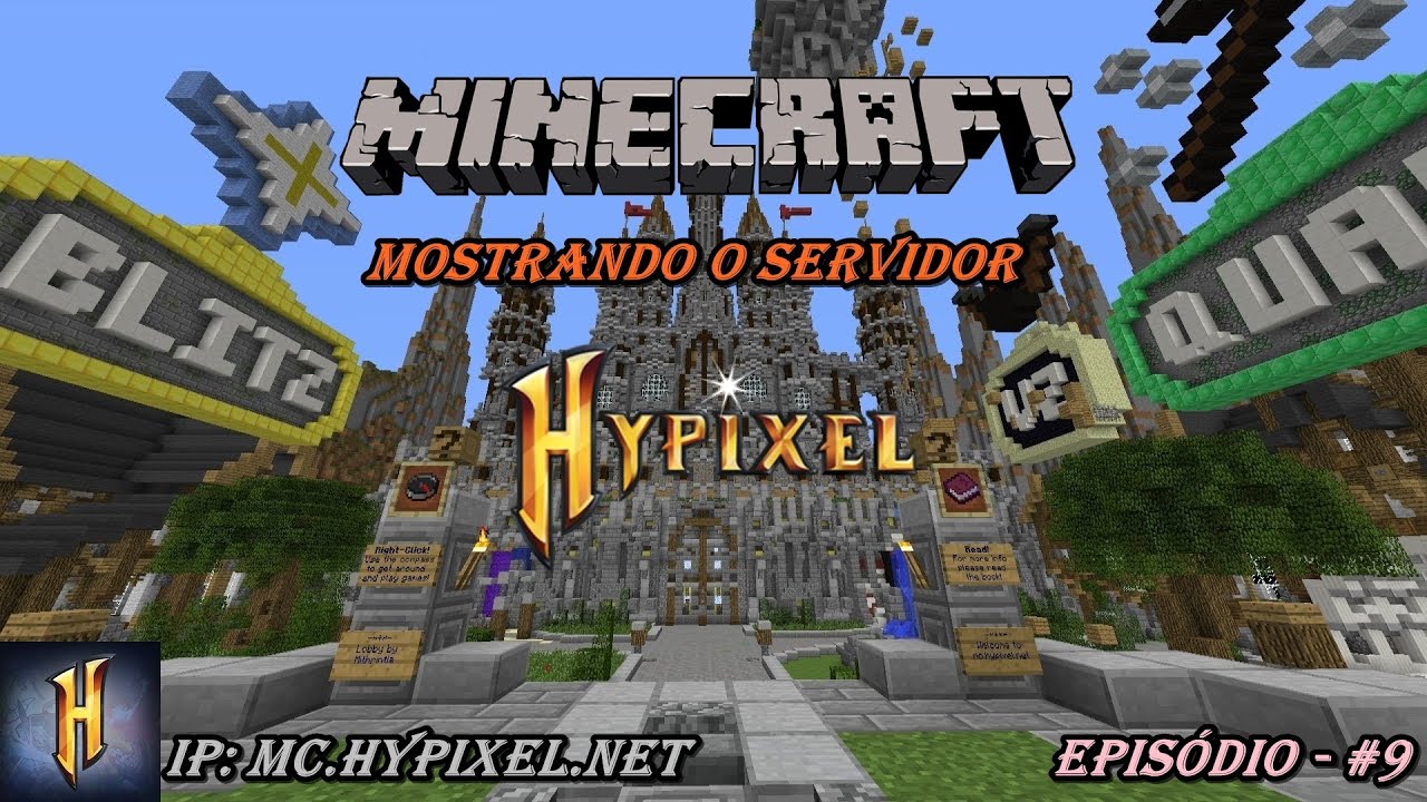 Hyplex Minecraft Minecraft - Mostrando o servidor Hypixel - #9 (Mini-Game Party Games 2 ...