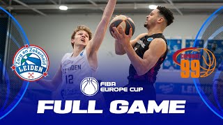 ZZ Leiden v NINERS Chemnitz | Full Basketball Game | FIBA Europe Cup 2023-24