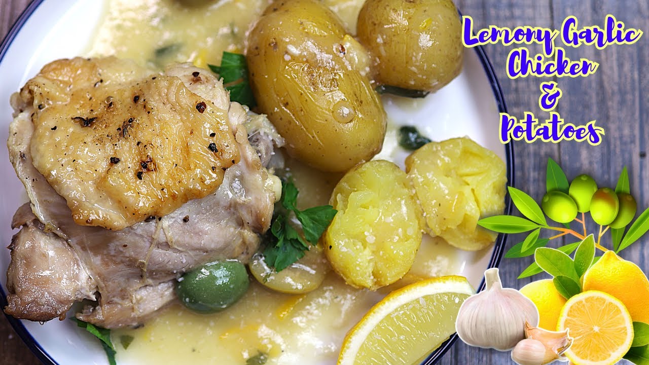 Instant Pot Lemon Garlic Chicken and Potatoes with Gravy