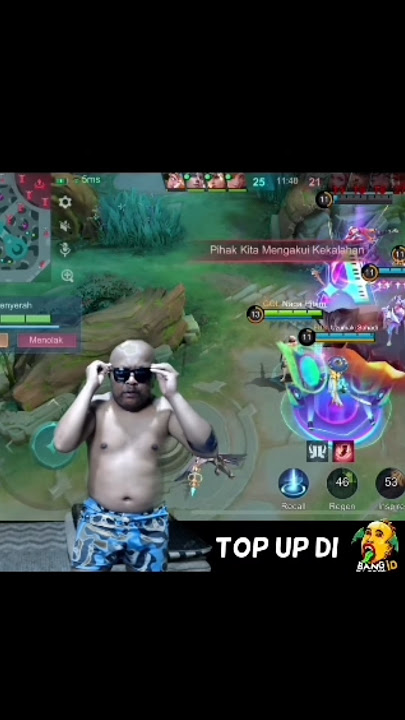 Pascol SAVAGE! Timnya malah pada suren! KOCAK BANGET!!! #savage #mlbb #lucu