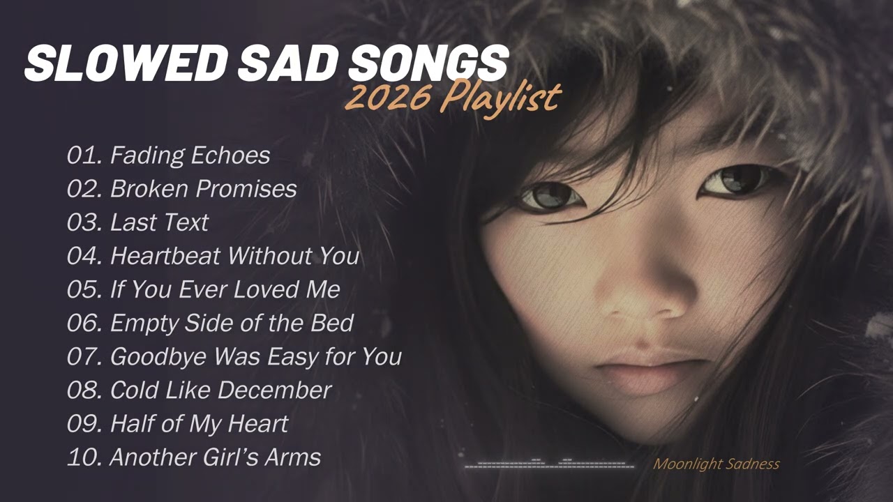 Slowed English Sad Songs & Beautiful Playlist 2026 - Easy-Listening and Touching Your Heart💝