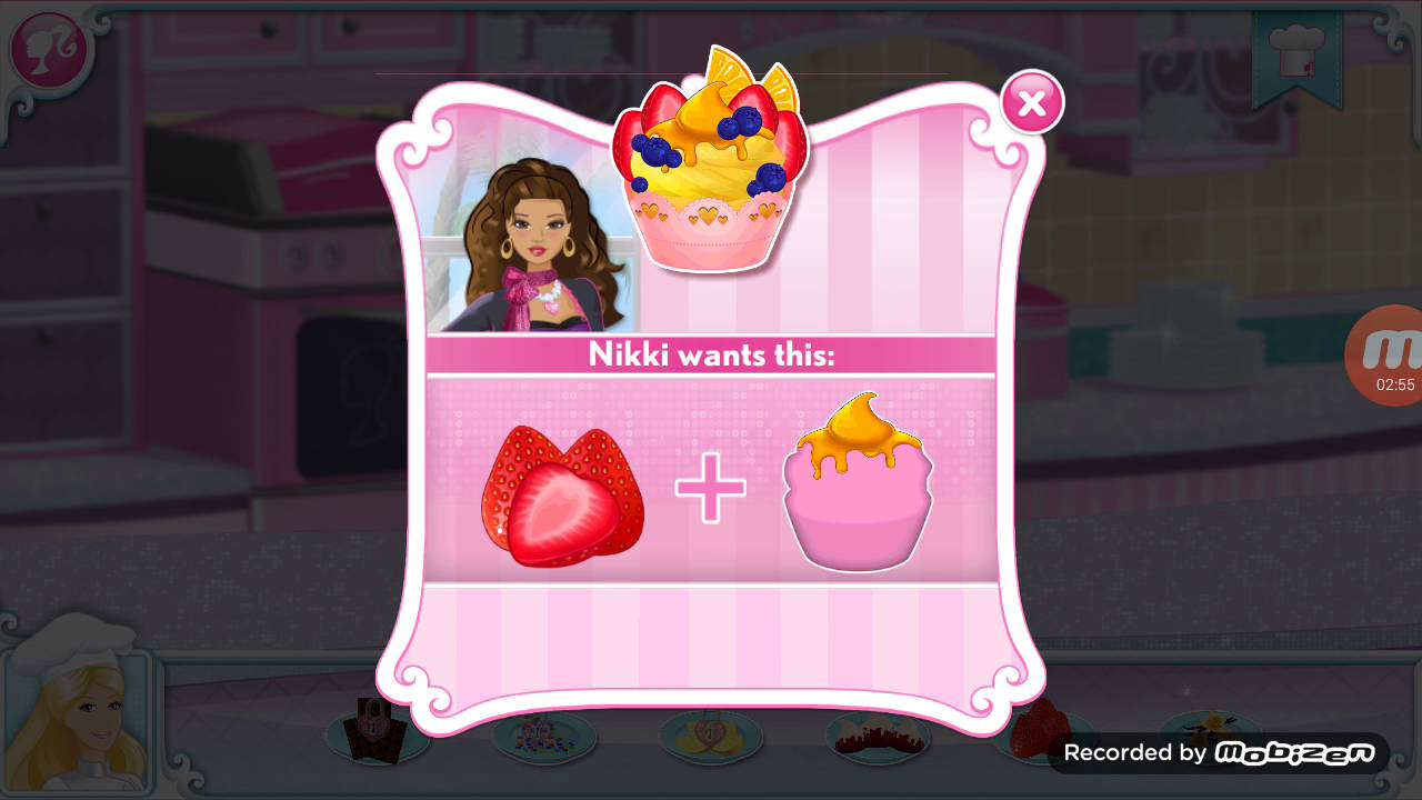 Barbie Pastry Chef Game App Play YouTube