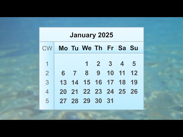 January 2025 Calendar - YouTube january-2025-calendar-youtube