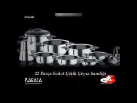 Karaca Reklamı ve STAR TV yayın akışı örneği (2009)