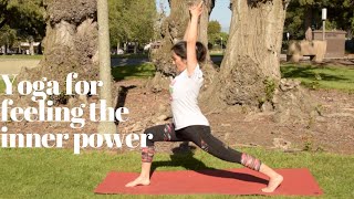 Yoga for connecting with the inner power