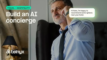 How to set up an AI concierge for travel and hospitality