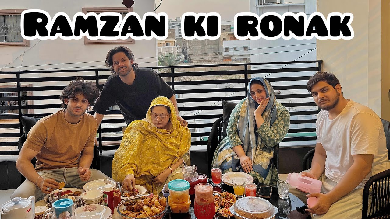 Ramzan ki ronaq maze maze ki iftar subke saath 🤩| bhabhi tried new dishes and juices 🤤 