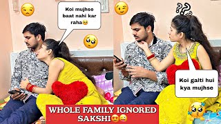 Ignoring Prank On Wife?|| She Gone Romantic? |prank on indian wife SakshiBabaOfficial