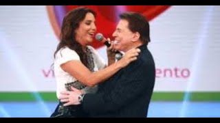 Ivete Sangalo e Silvio Santos no Teleton