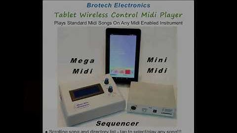 Brotech Electronics - Mini Midi Sequencer Demo