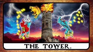 THE TOWER Tarot Card Explained ☆ Meaning, Secrets, History, Reading, Reversed ☆