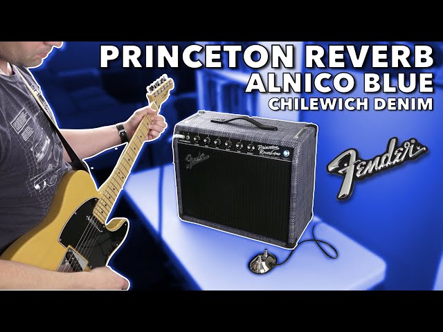 Fender 2020 Limited Edition Princeton Reverb Chilewich Denim 
