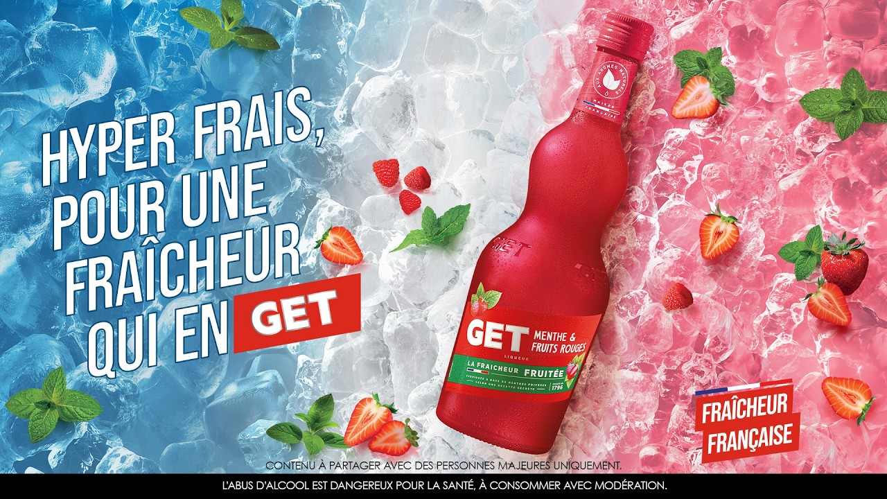 GET Menthe & Fruits Rouges : Hyper frais, pour une fraîcheur fruitée qui en GET !