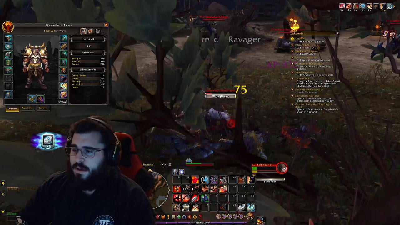 🔴LIVE - WoW - Road to DragonFlight - Warrior Fury - QCWhiteBoy