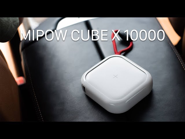 Trên tay pin không dây USB C Mipow Cube X 10000mAh