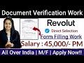Permanent Work From Home | Freshers | Direct Selection | No Exam | No Fee | Apply Now!!!
