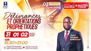 DELIVERANCES AND PROPHETIC GUIDANCE - Pastor Jacques Amessan