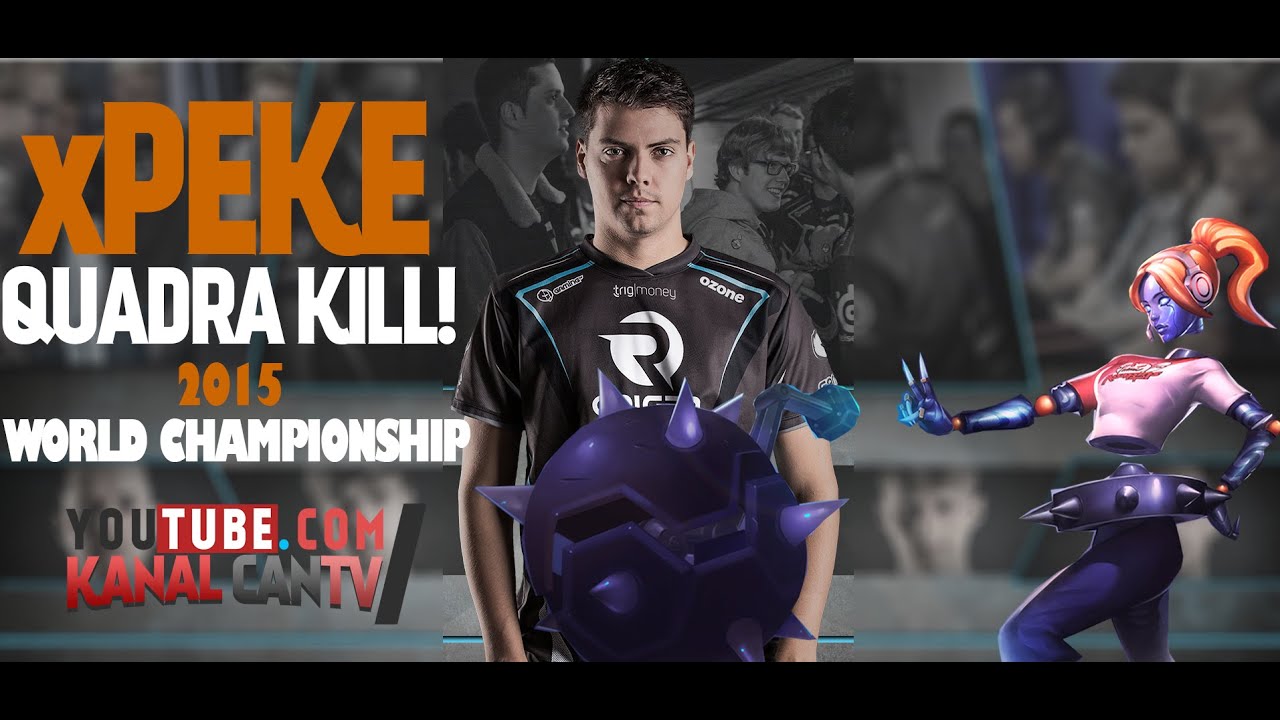 xPeke QUADRA KILL! 2015 WORLD CHAMPIONSHIP