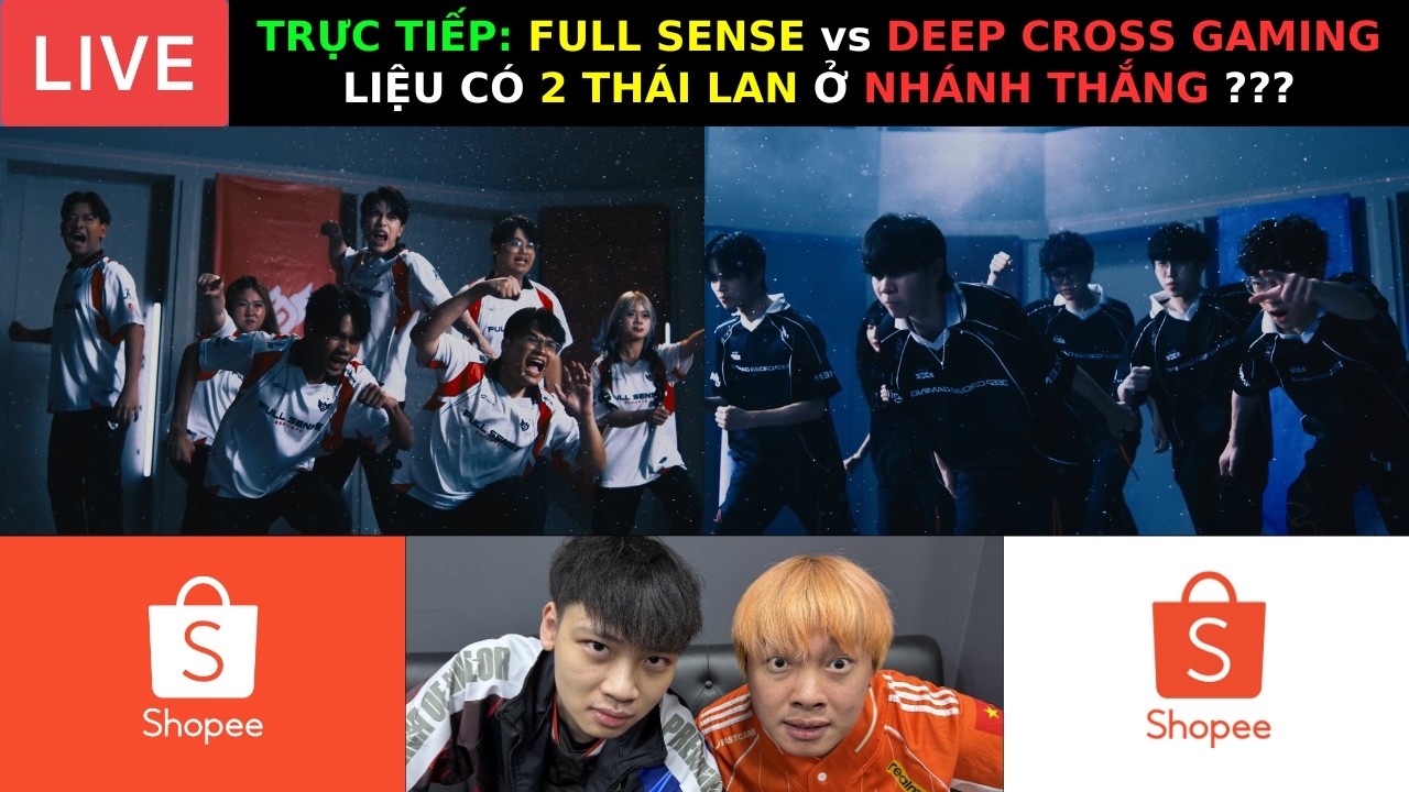 TRỰC TIẾP: TÙNG HOẠ MI x BIRDLB - FS vs DCG - TẤM VÉ THỨ 2 ĐẾN TIÊN SƠN GỌI TÊN AI ???