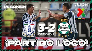 Pachuca 3-2 Santos Laguna - Highlights | Pachuca 3-2 Santos | AP2023-J8 | Liga MX | TUDN