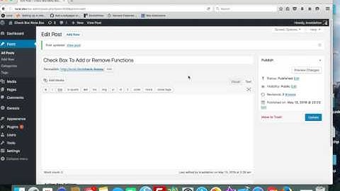 Genesis Check Box Meta Box